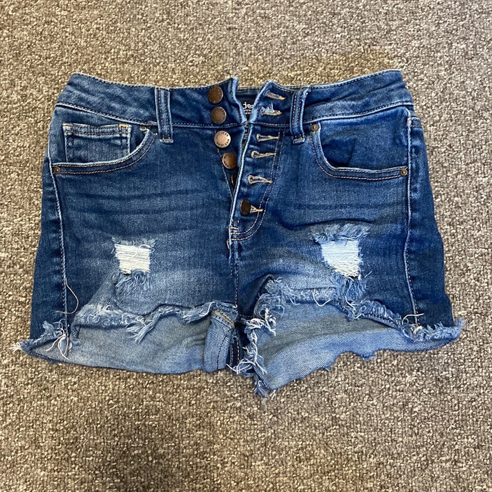 Wax jeans bootie shorts size small